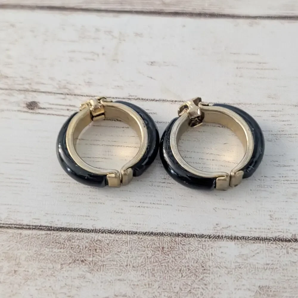 Vintage Clip On Earrings Stylish Glam 7/8